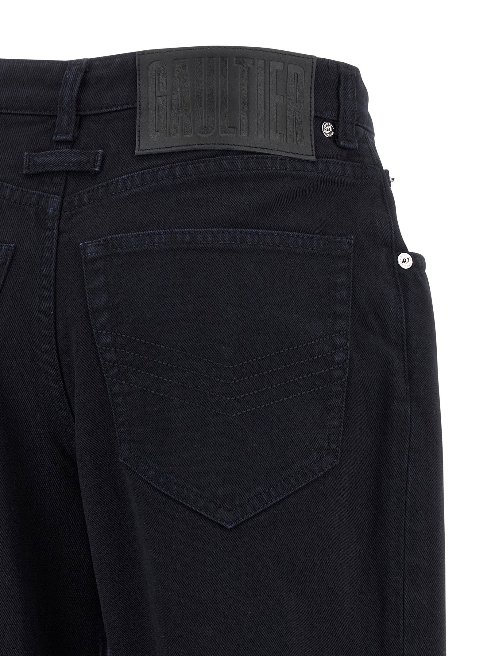Jean Paul Gaultier Women's The Snap-Button Denim Jeans