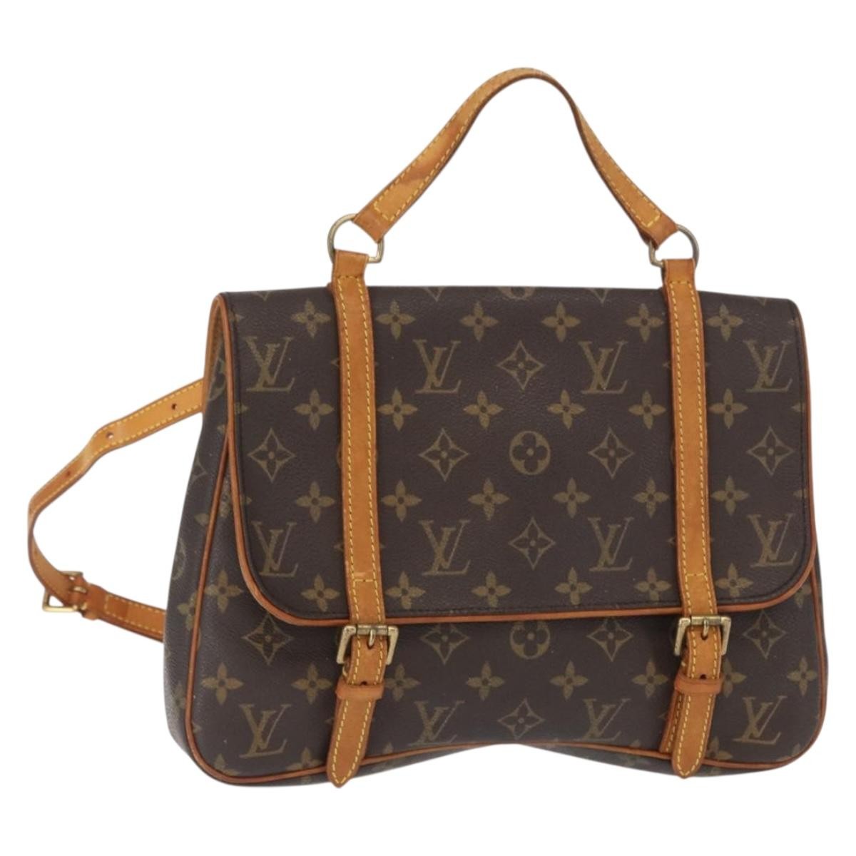 Louis Vuitton Marelle Sac A Dos Monogram Canvas Brown Canvas Backpack Bag (Pre-Owned)