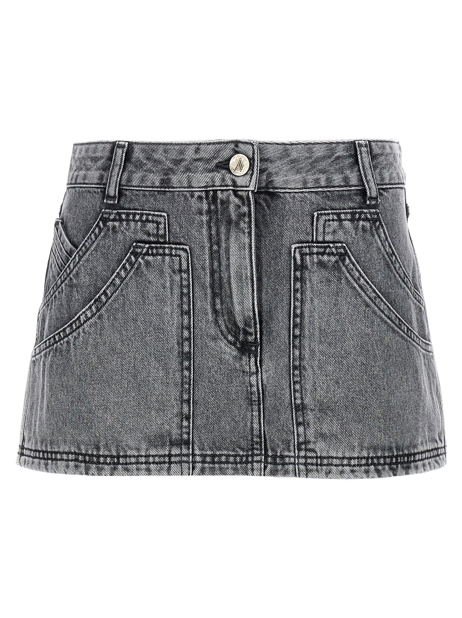 The Attico Women's Multipocket Mini Skirt
