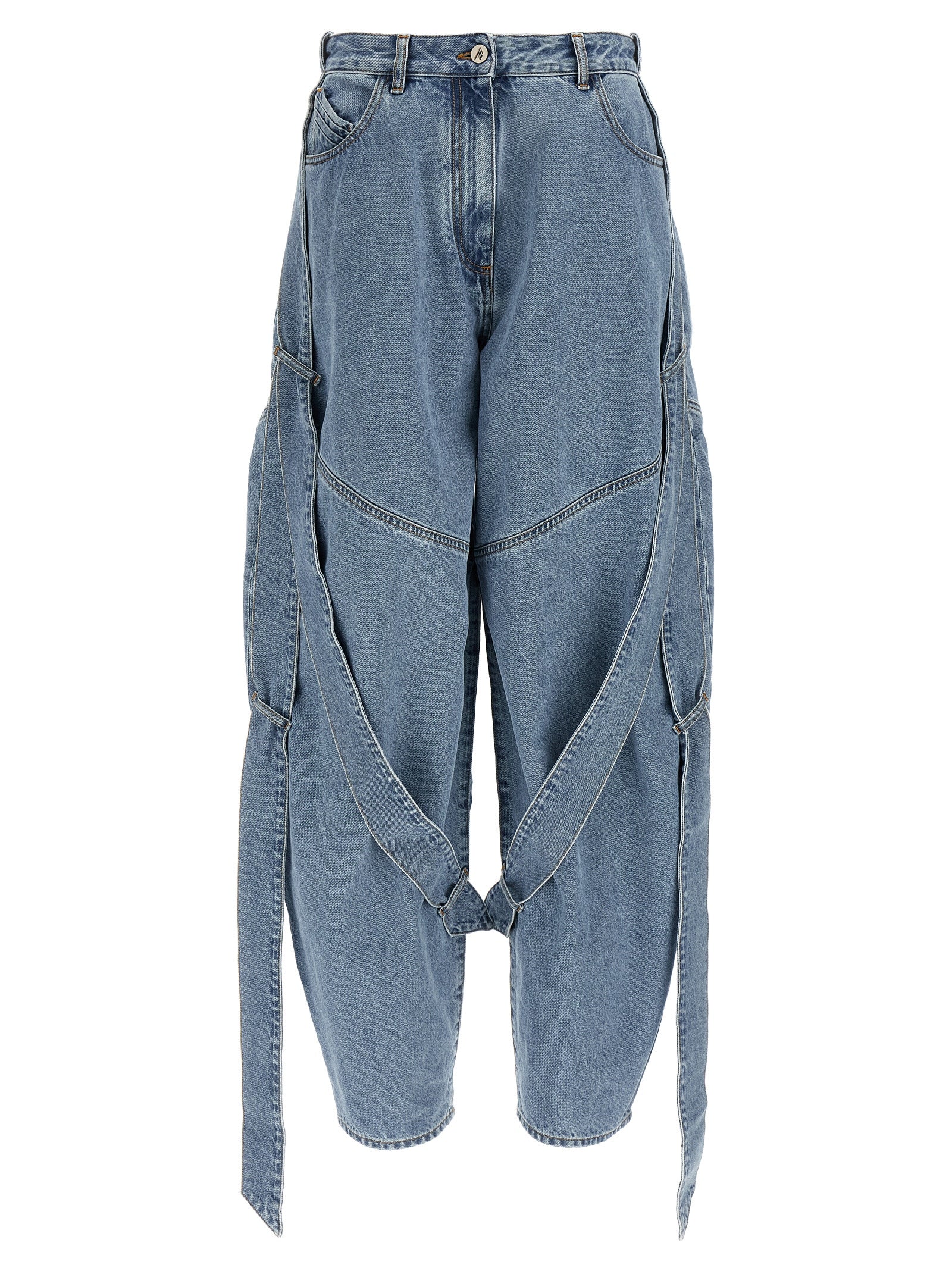 The Attico Women's Tape Jeans