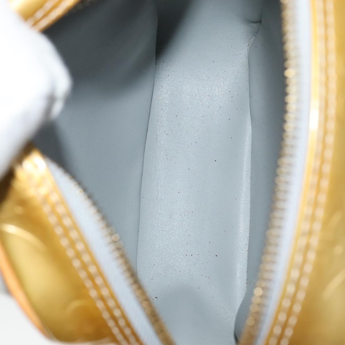 Louis Vuitton Wooster Monogram Vernis Yellow Patent_Leather Bag (Pre-Owned)