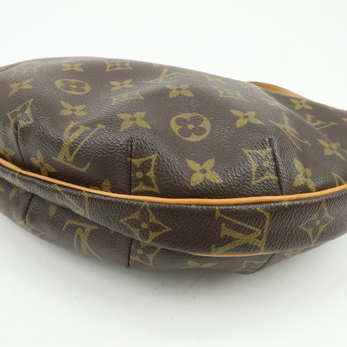 Louis Vuitton Croissant Monogram Canvas Brown Canvas Handbag (Pre-Owned)