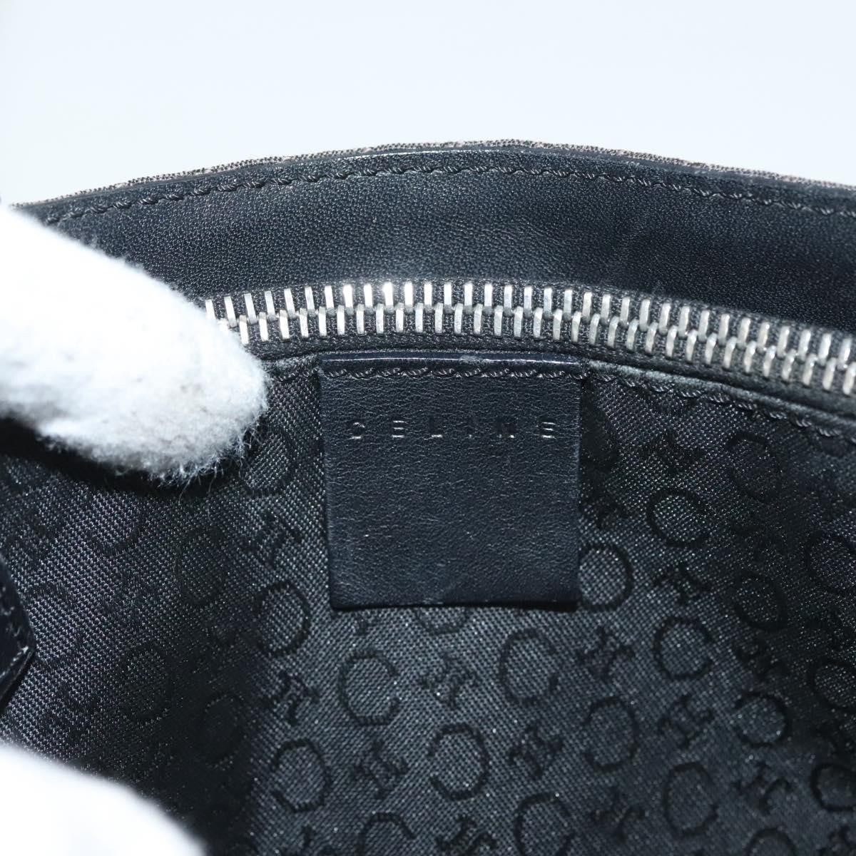 Celine C Macadam Canvas Black Canvas Handbag (Pre-Owned)