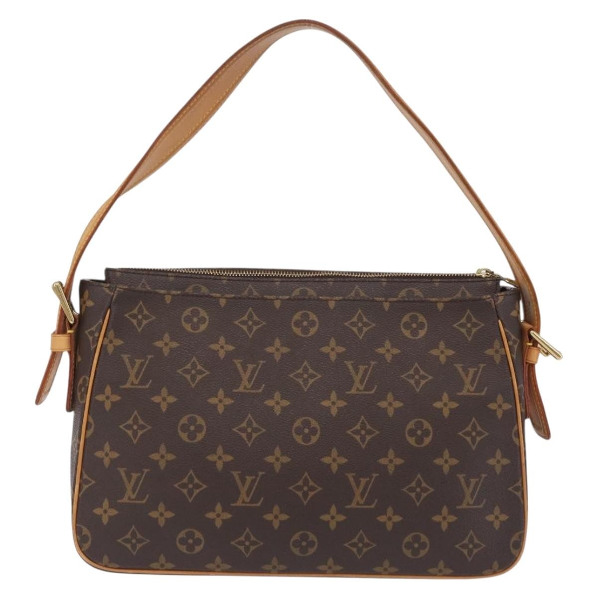 Louis Vuitton Viva Cite Monogram Canvas Brown Canvas Handbag (Pre-Owned)