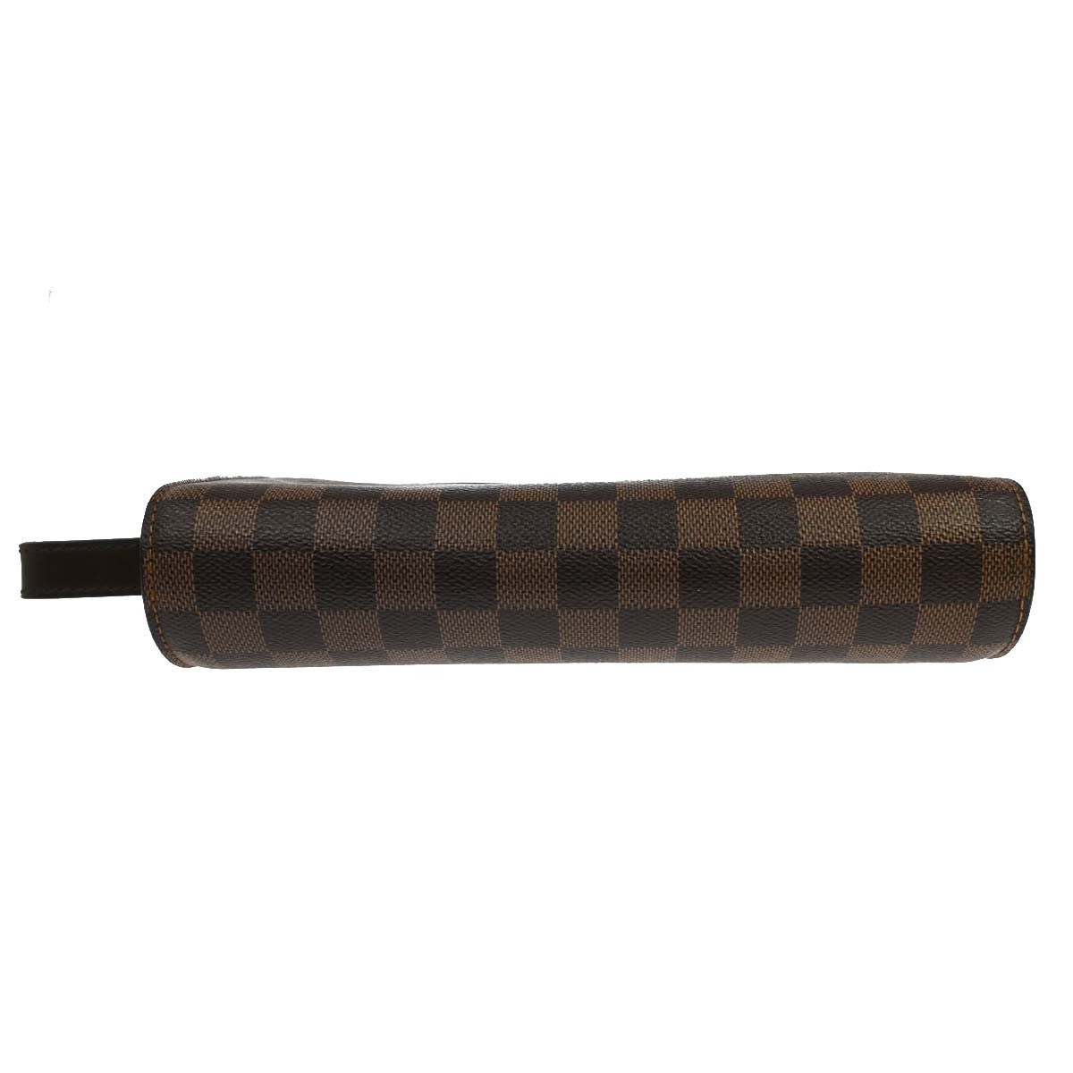 Louis Vuitton Pochette Saint Louis Damier Brown Canvas Clutche & Pouche Bag (Pre-Owned)