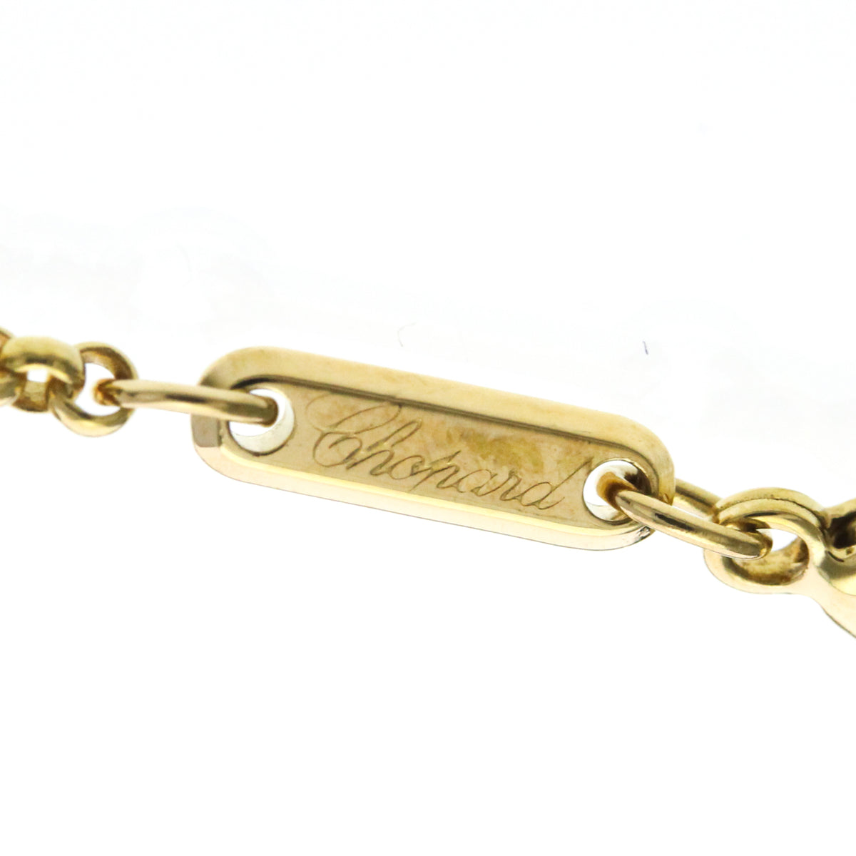 Chopard Happy Diamonds Heart Pendant 18K Yellow Gold With 1 Floating Diamond Gold Yellow_Gold Necklace Jewelry (Pre-Owned)