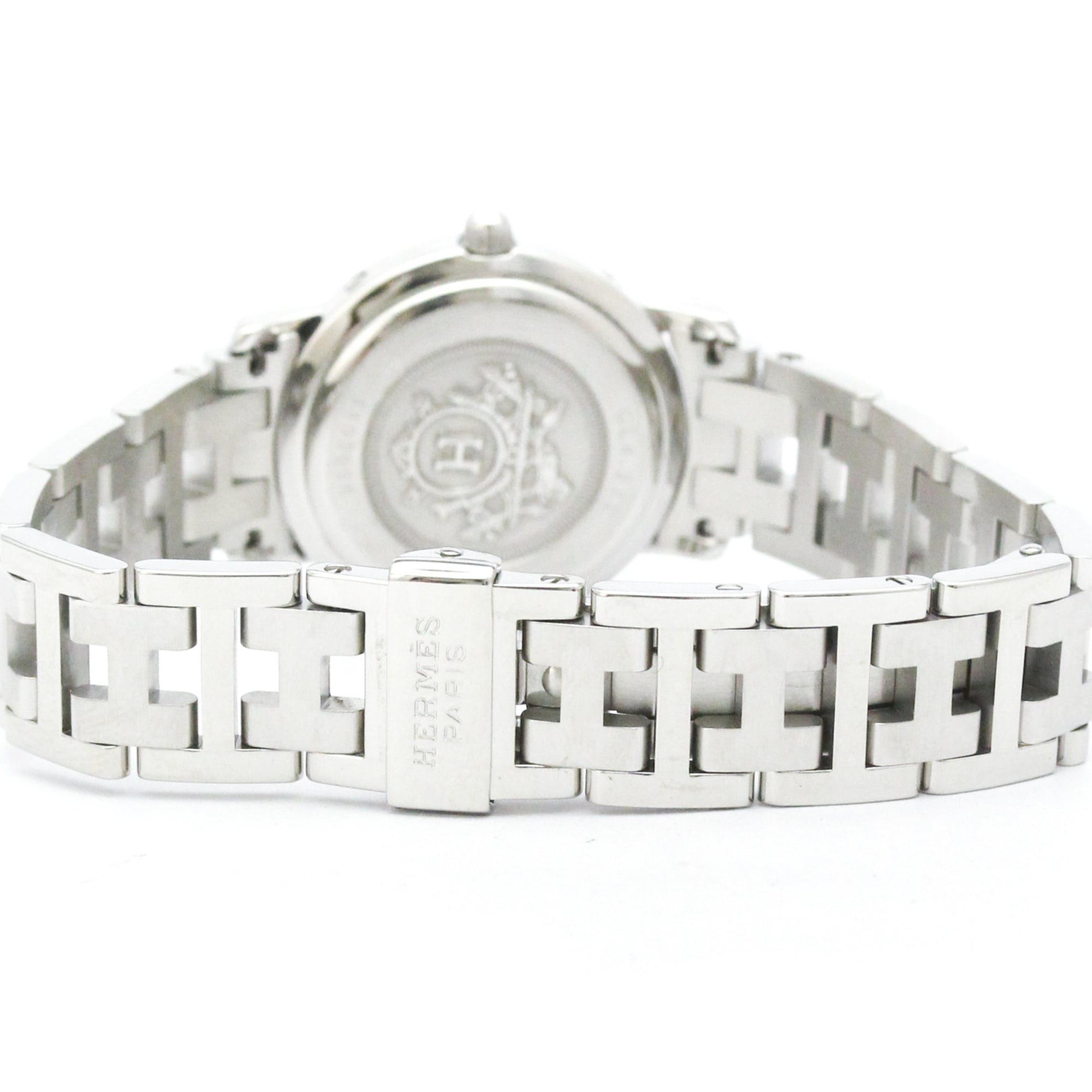 Hermes Clipper Quartz Stainless Steel Watch (Pre-Owned)