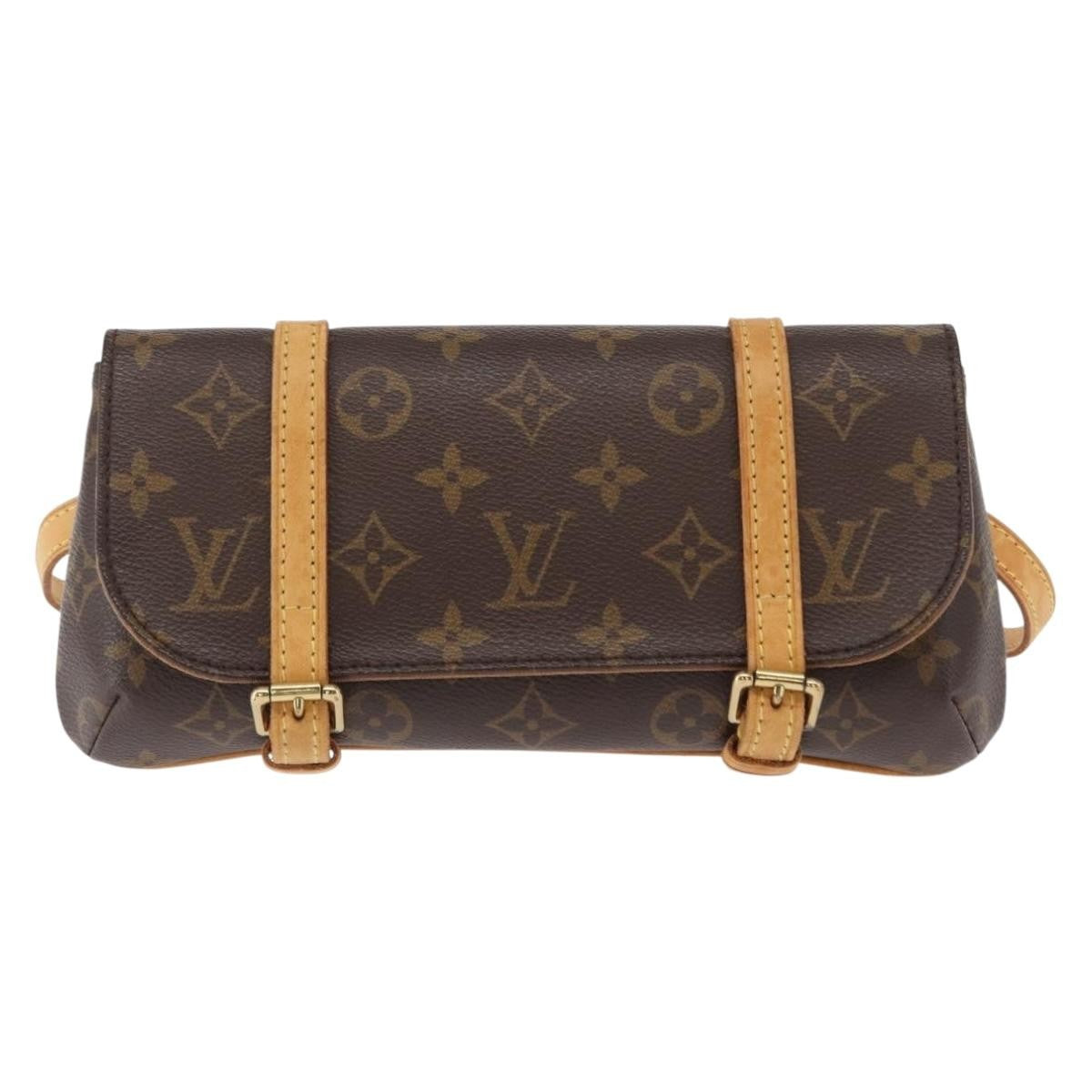 Louis Vuitton Marelle Waist Monogram Canvas Brown Canvas Clutche & Pouche Bag (Pre-Owned)