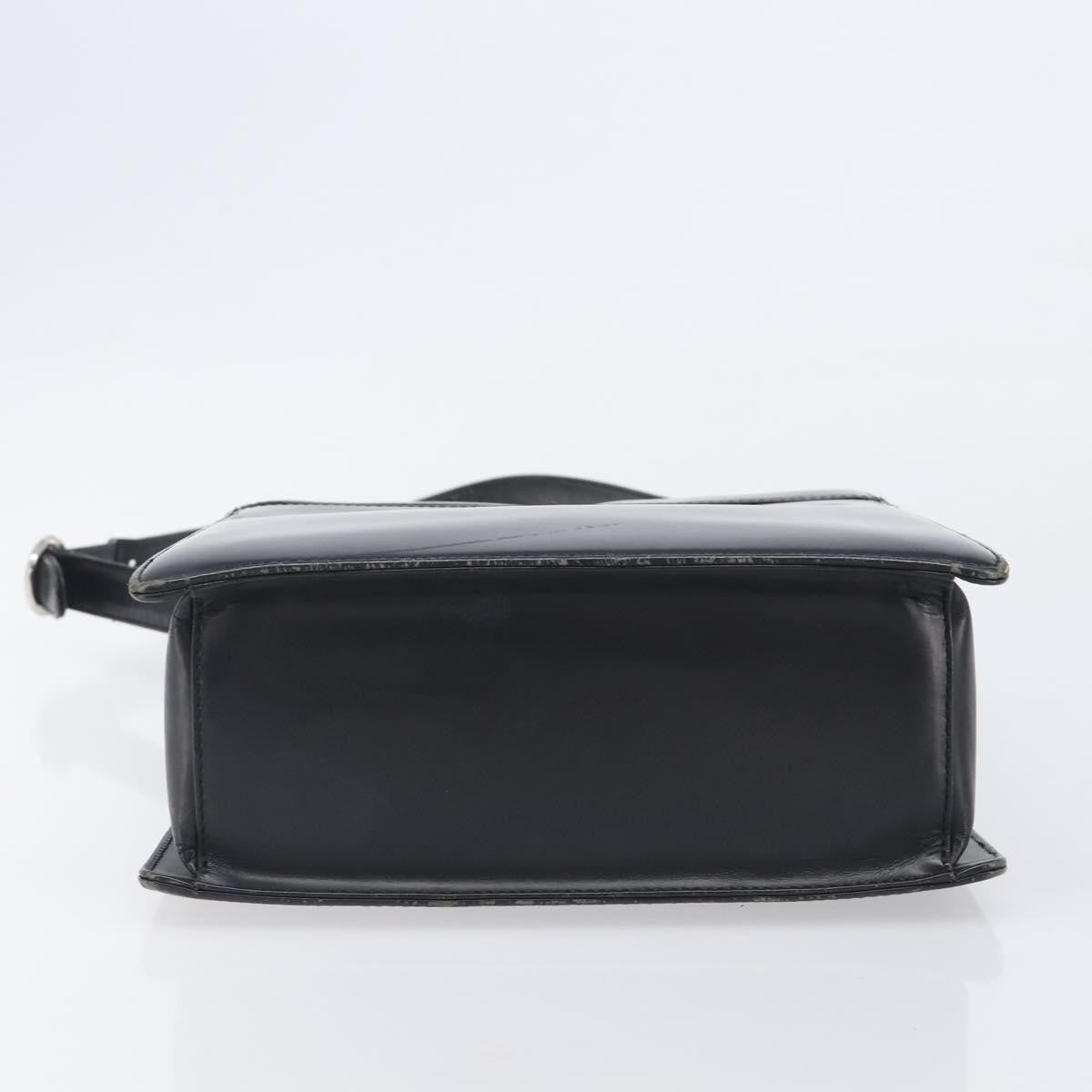 Burberry Nova Check Canvas And Leather Black Leather Handbag (Pre-Owned)