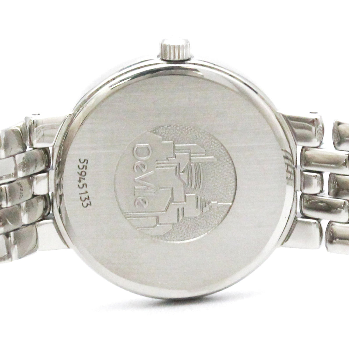 Omega De Ville Prestige Quartz Stainless Steel Watch (Pre-Owned)