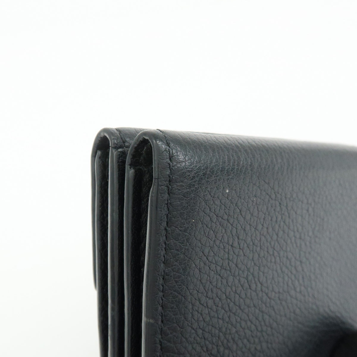 Louis Vuitton Lockmini Leather Black Leather Wallets Accessory (Pre-Owned)