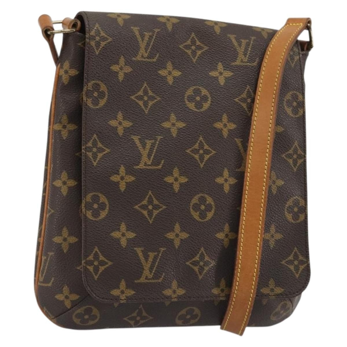 Louis Vuitton Musette Salsa Monogram Canvas Brown Canvas Shoulder Bag Bag (Pre-Owned)