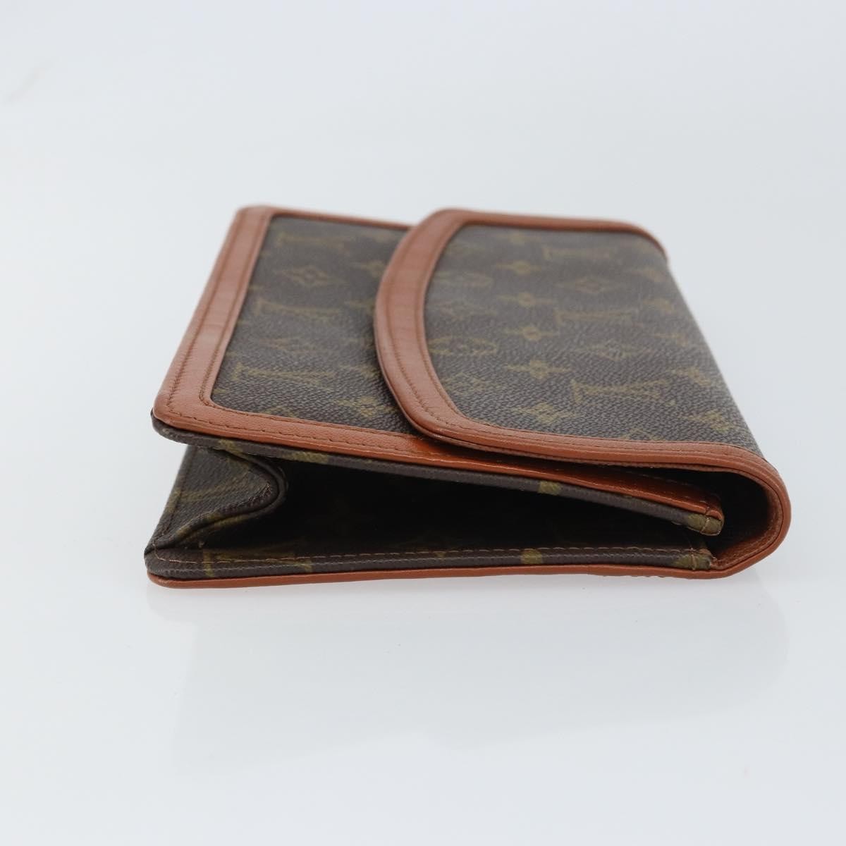 Louis Vuitton Dame Pochette Monogram Canvas Brown Canvas Clutche & Pouche Bag (Pre-Owned)