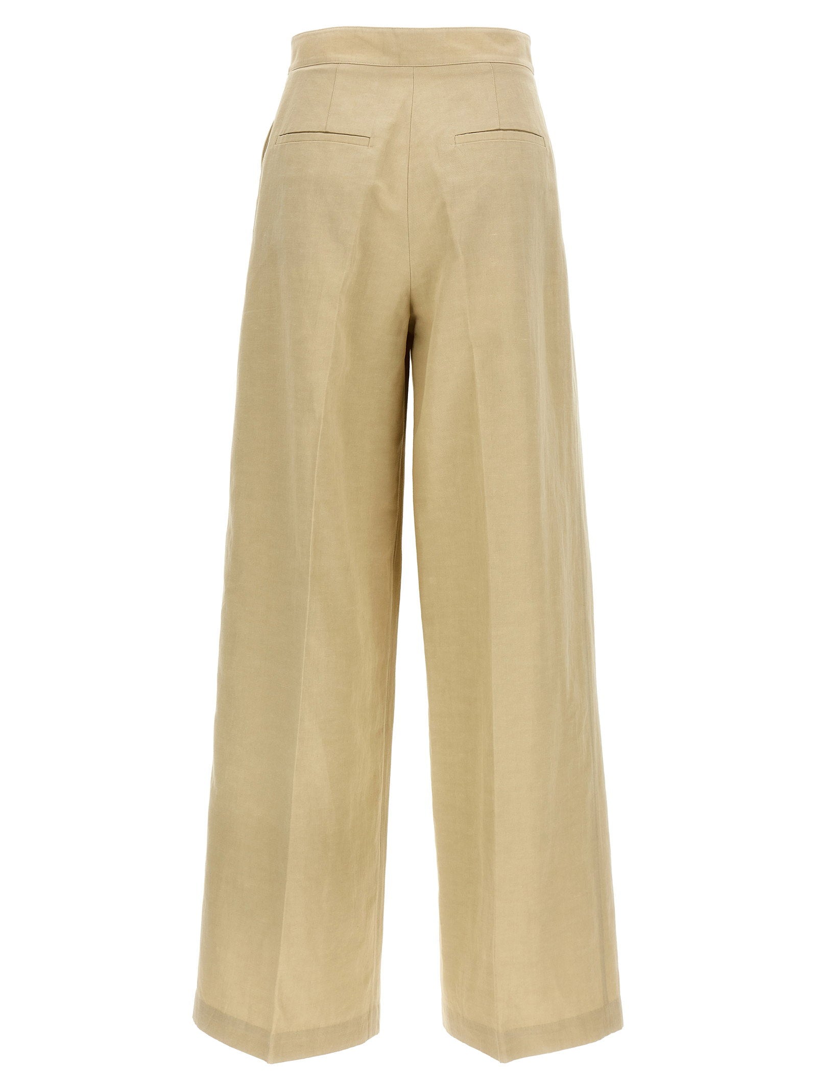 Yves Salomon Women's Linen Trousers