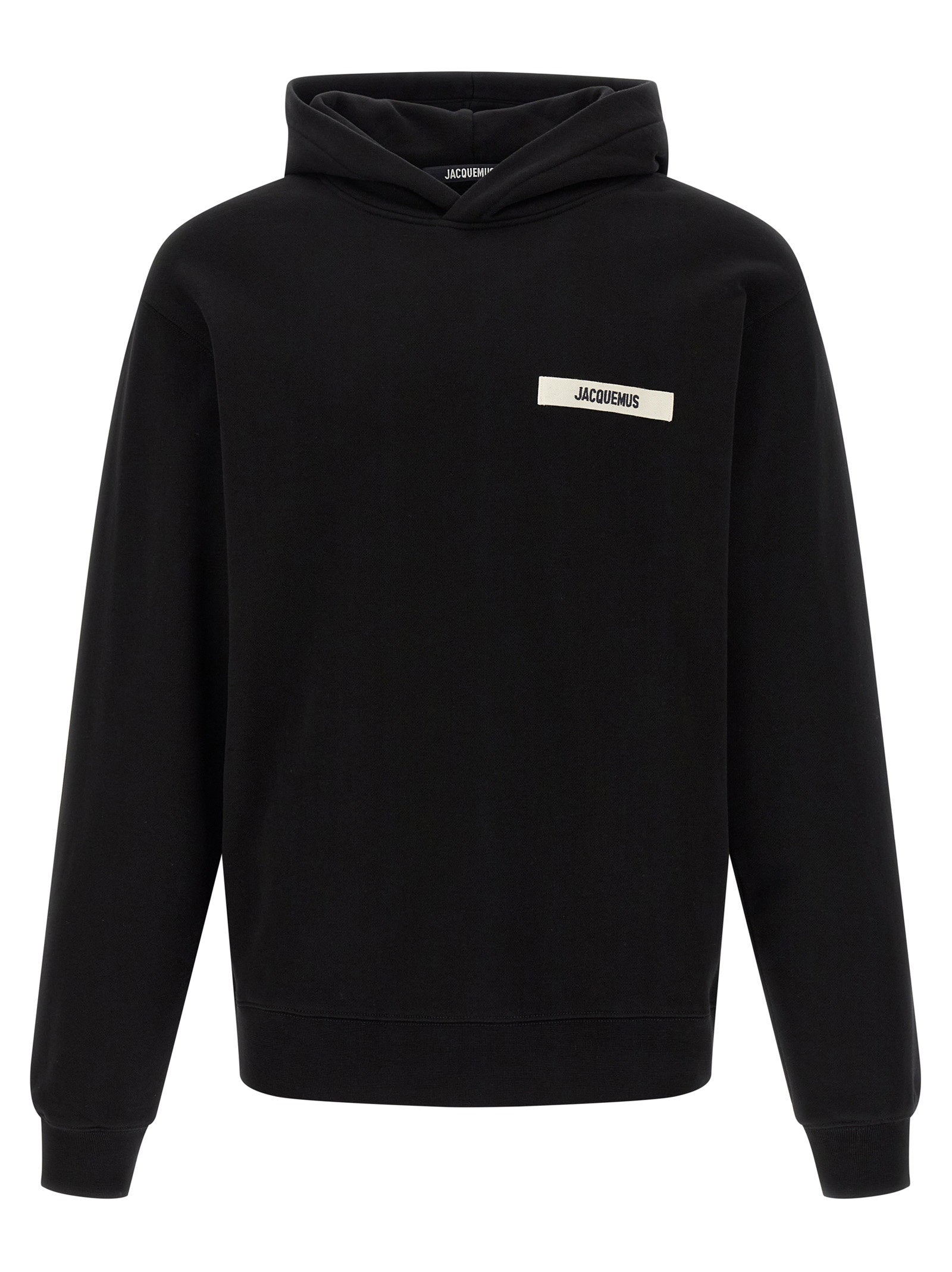 Jacquemus Men's Le Hoodie Gros-Grain Hoodie