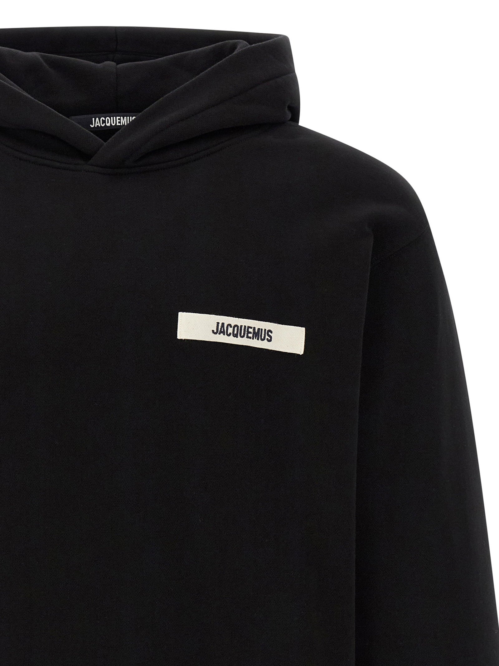 Jacquemus Men's Le Hoodie Gros-Grain Hoodie