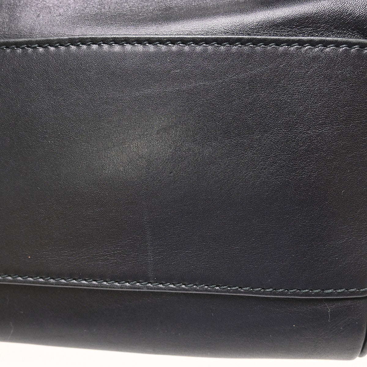 Gucci Backpack Leather Black Leather Backpack Bag (Pre-Owned)