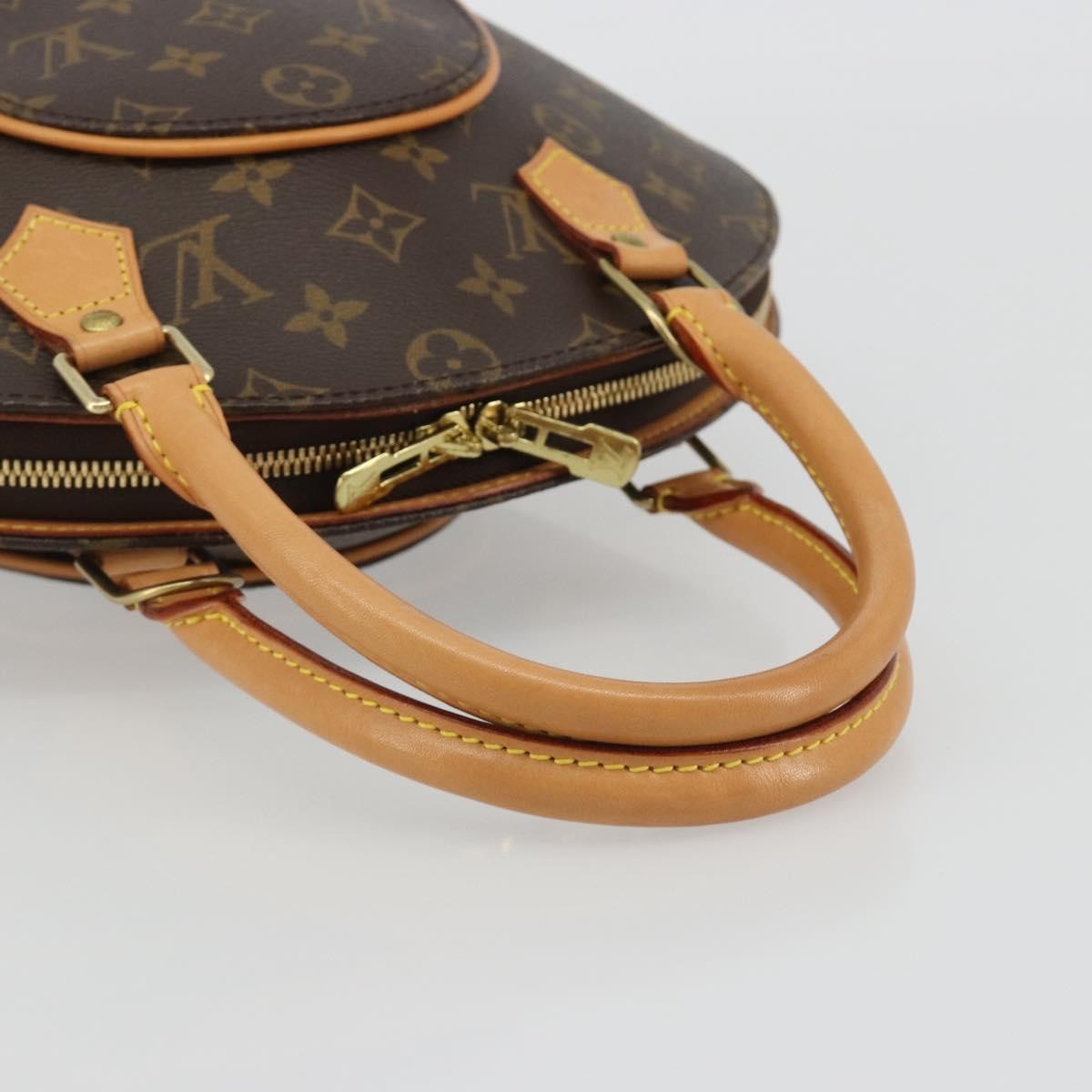 Louis Vuitton Ellipse Monogram Canvas Brown Canvas Handbag (Pre-Owned)