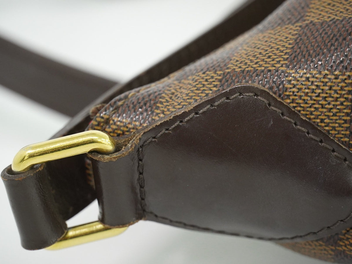 Louis Vuitton Bloomsbury Damier Ebene Brown Canvas Shoulder Bag Bag (Pre-Owned)