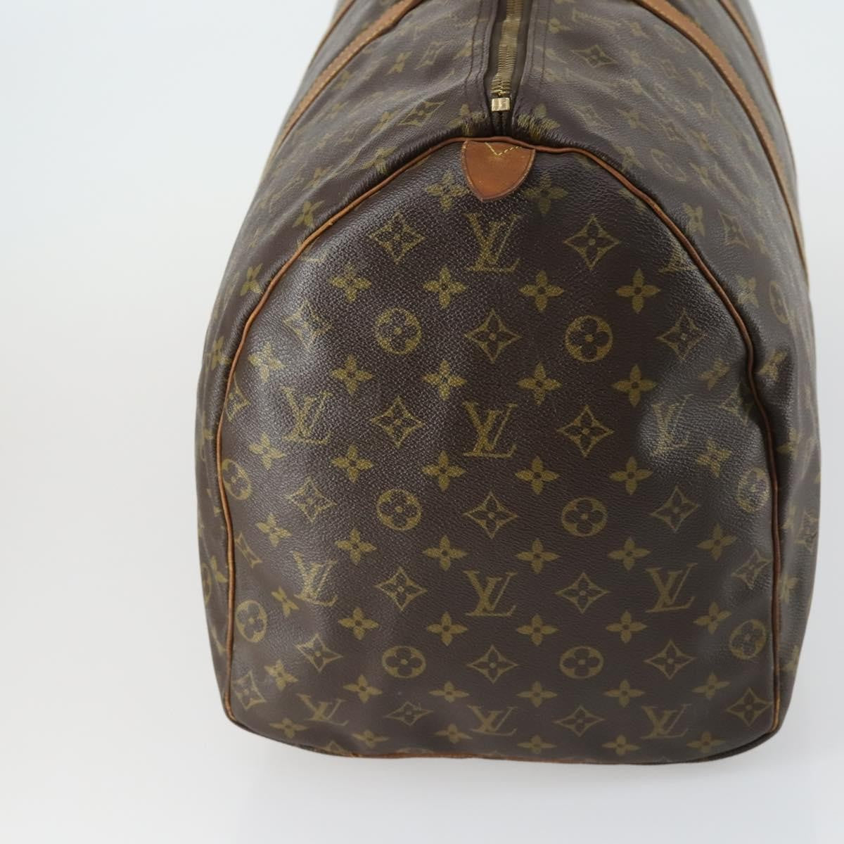 Louis Vuitton Keepall Monogram Canvas Brown Canvas Travel Bag Bag (Pre-Owned)