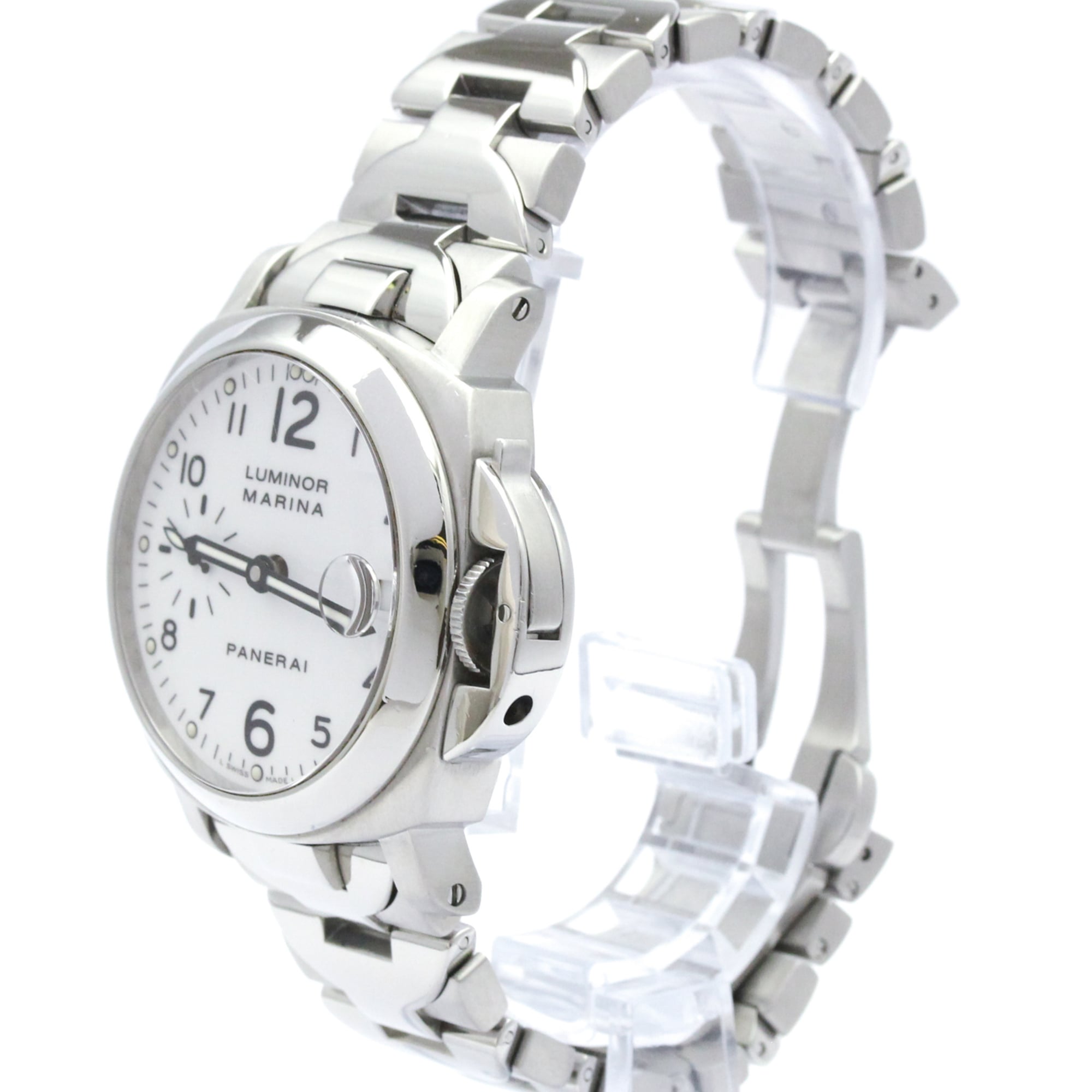 Panerai Luminor Marina Automatic Stainless Steel Watch (Pre-Owned)