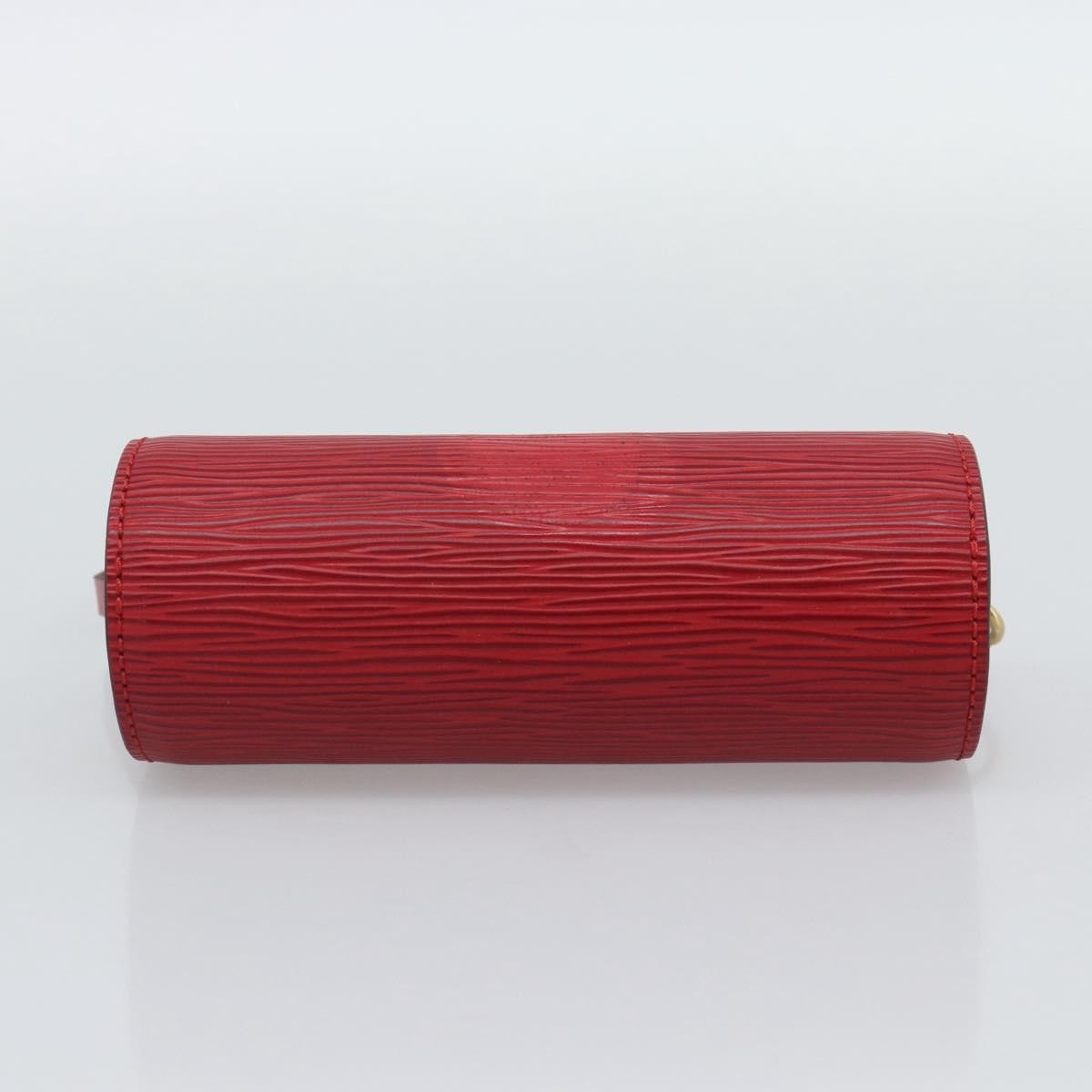 Louis Vuitton Soufflot Pochette Epi Leather Red Leather Clutche & Pouche Bag (Pre-Owned)