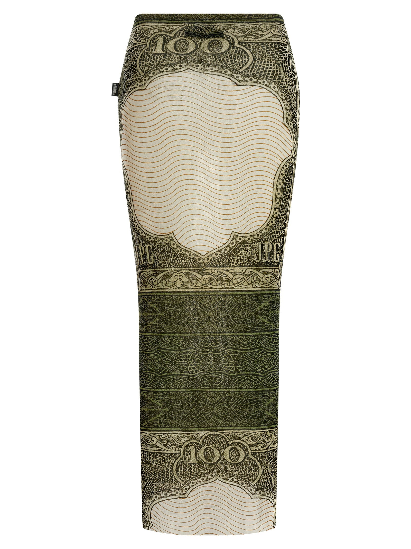 Jean Paul Gaultier Women's Re-Edition - The Green Cartouche Skirt