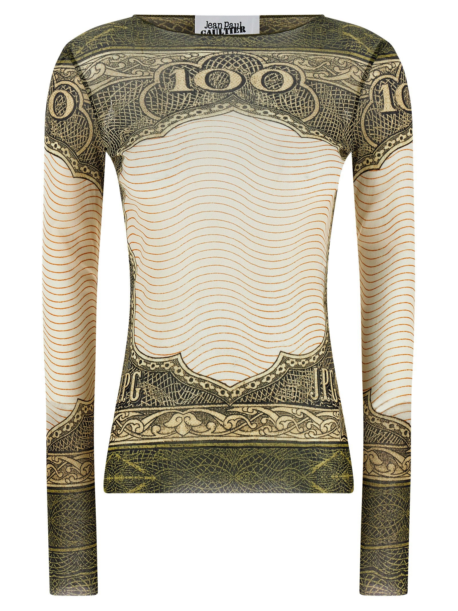 Jean Paul Gaultier Women's Re-Edition - The Green Cartouche Top