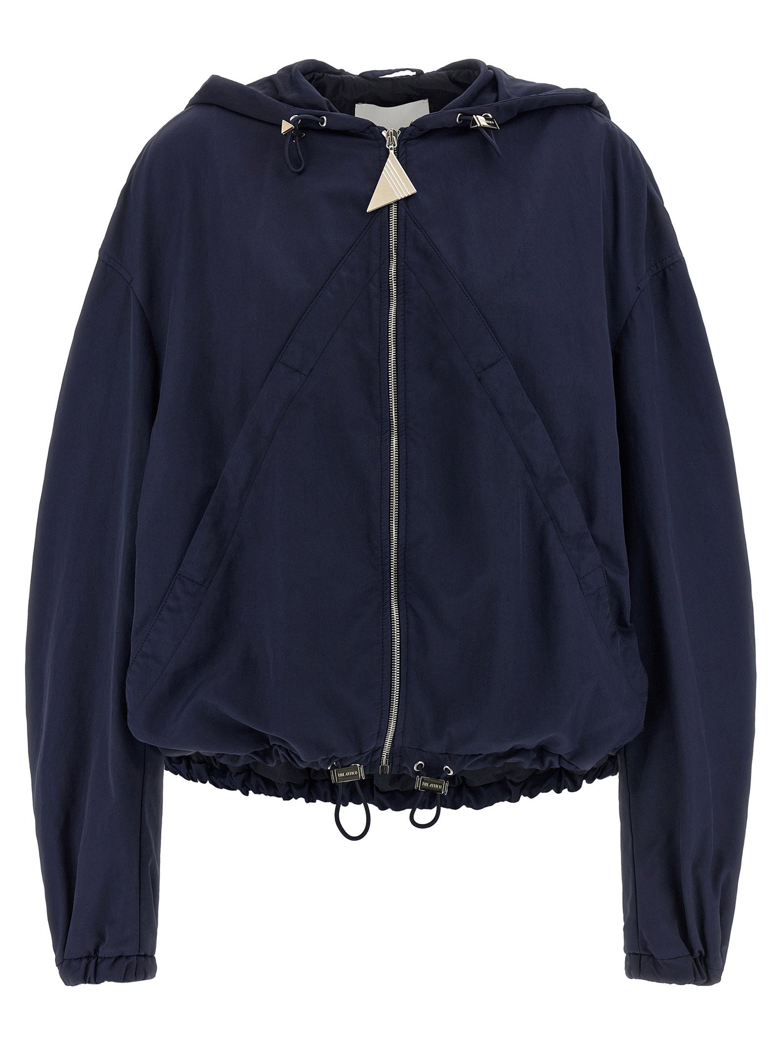 The Attico Women's Hooded Bomber Jacket