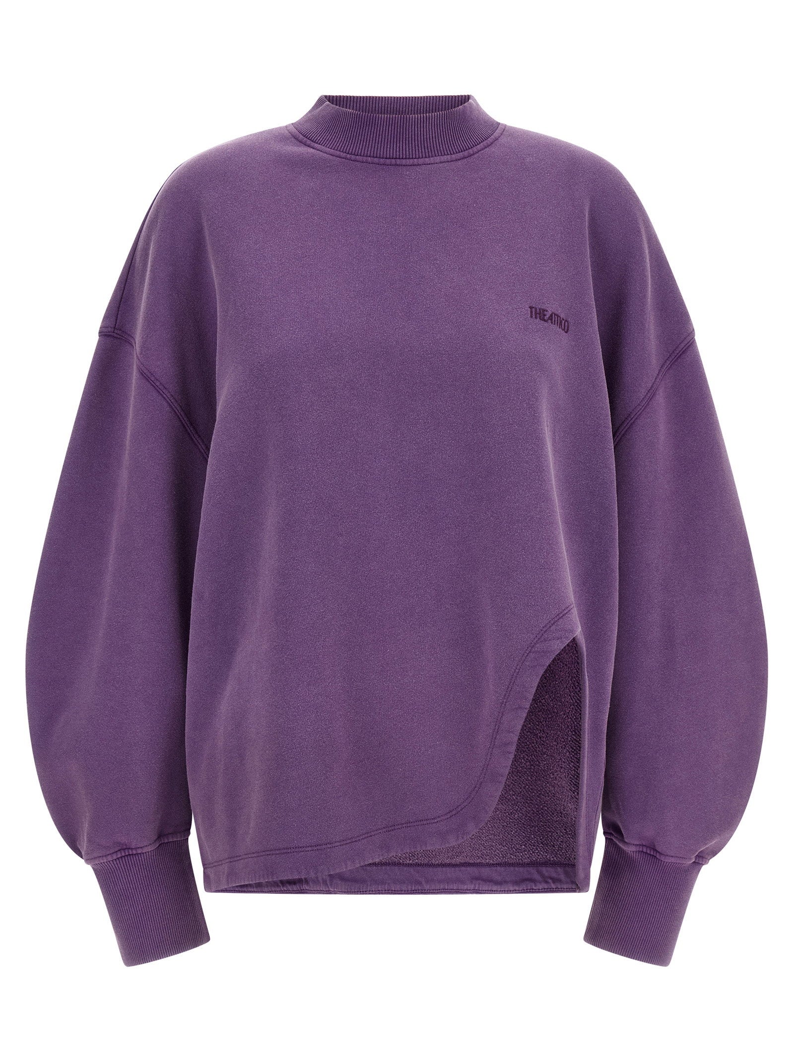 The Attico Women's Shaped Slit Sweatshirt