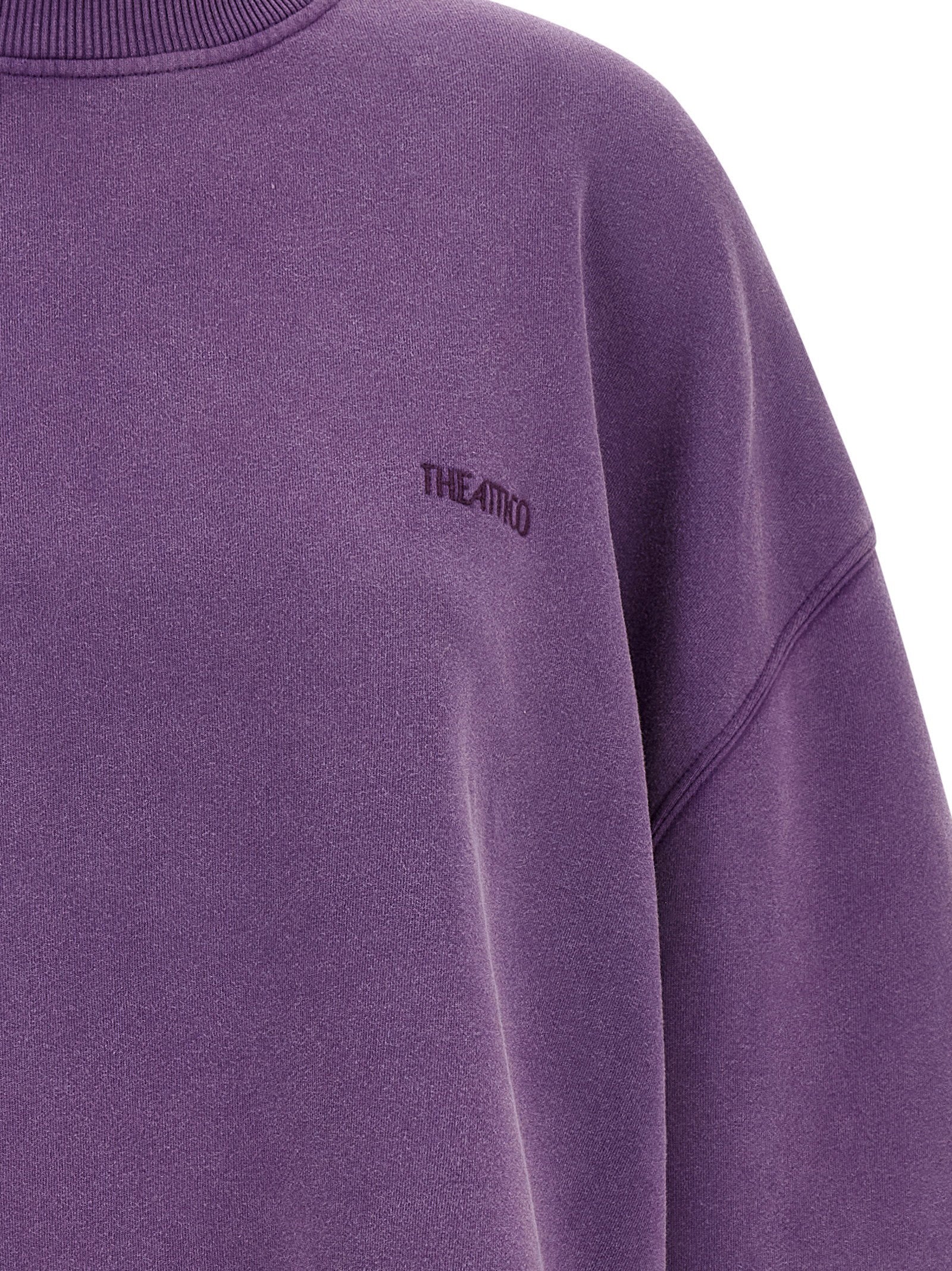 The Attico Women's Shaped Slit Sweatshirt