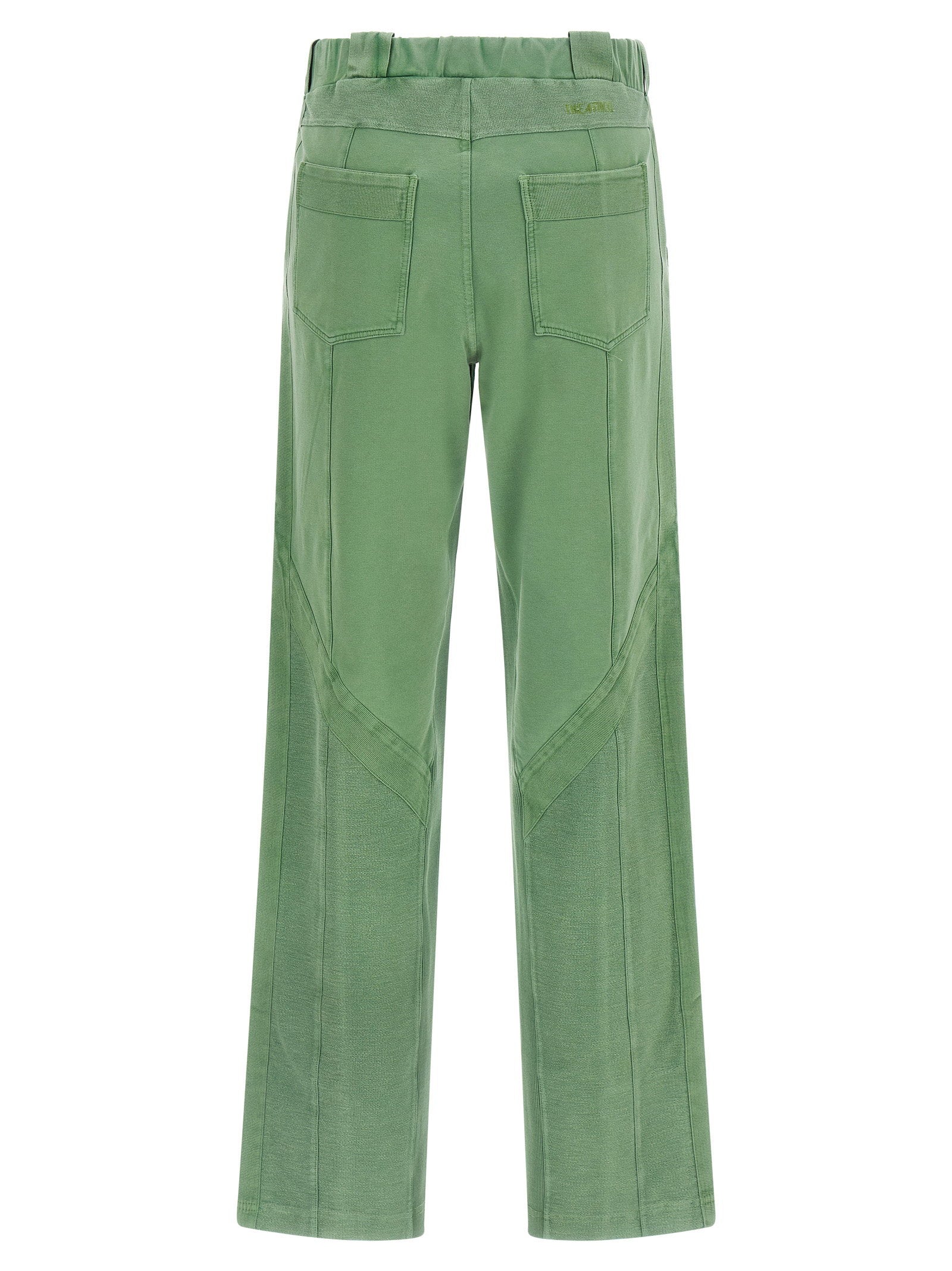 The Attico Women's Front Split Pants