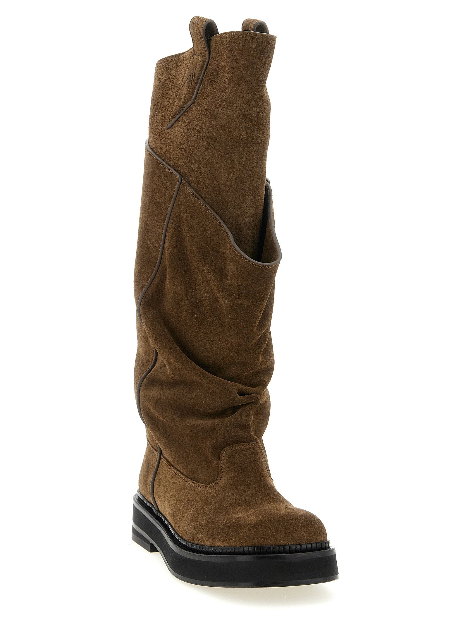 The Attico Women's Robin Passeggiata Combat Boots