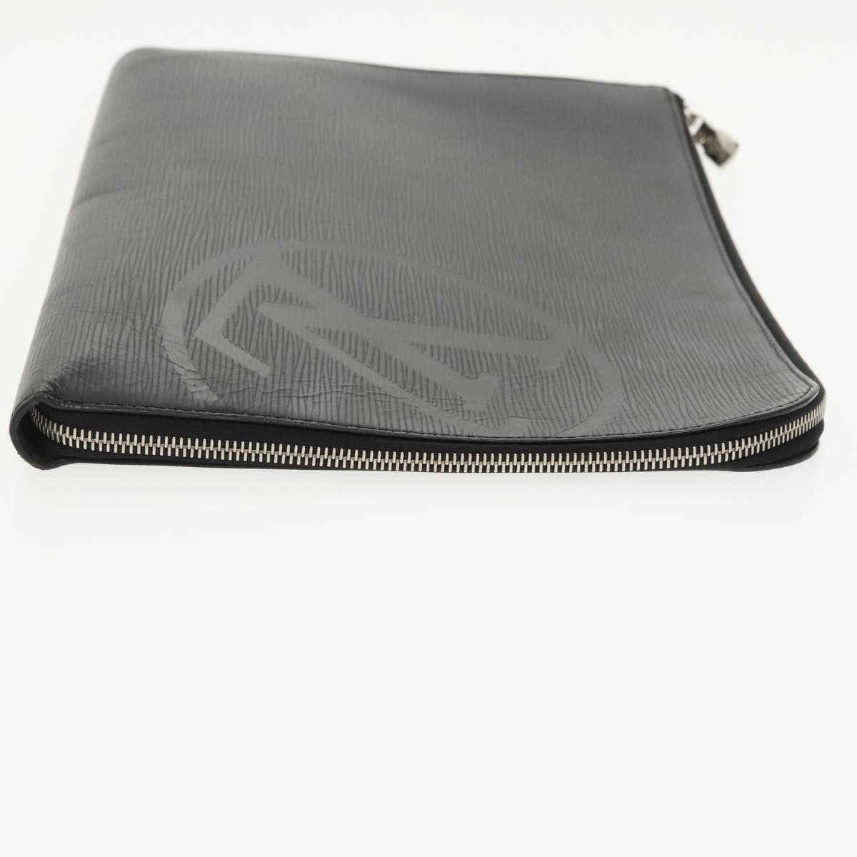 Louis Vuitton Pochette Jour Initials Epi Leather Black Leather Clutche & Pouche Bag (Pre-Owned)