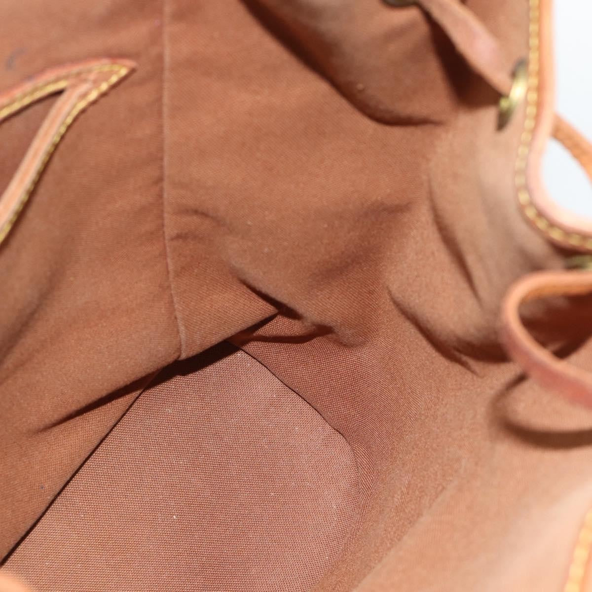 Louis Vuitton Vintage Montsouris Monogram Canvas Brown Canvas Backpack Bag (Pre-Owned)