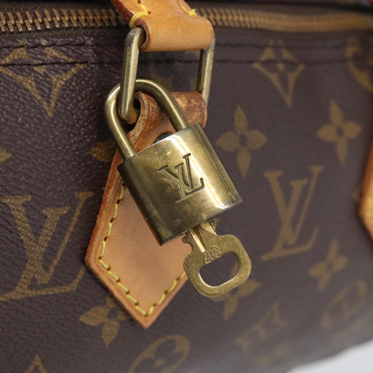 Louis Vuitton Speedy Monogram Canvas Brown Canvas Handbag (Pre-Owned)