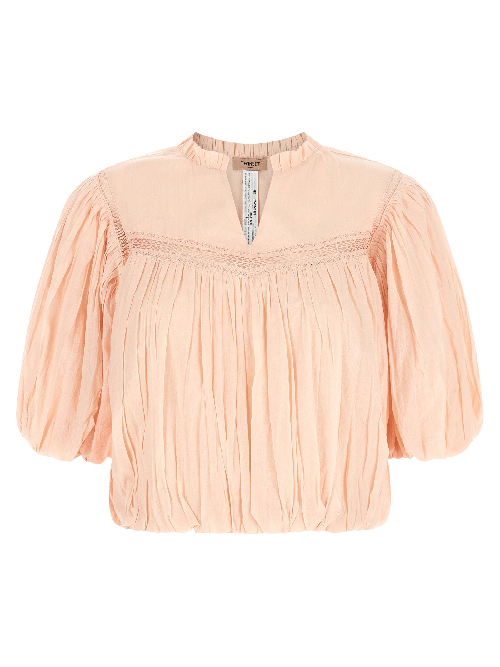 Twin Set Women's Curled Blouse