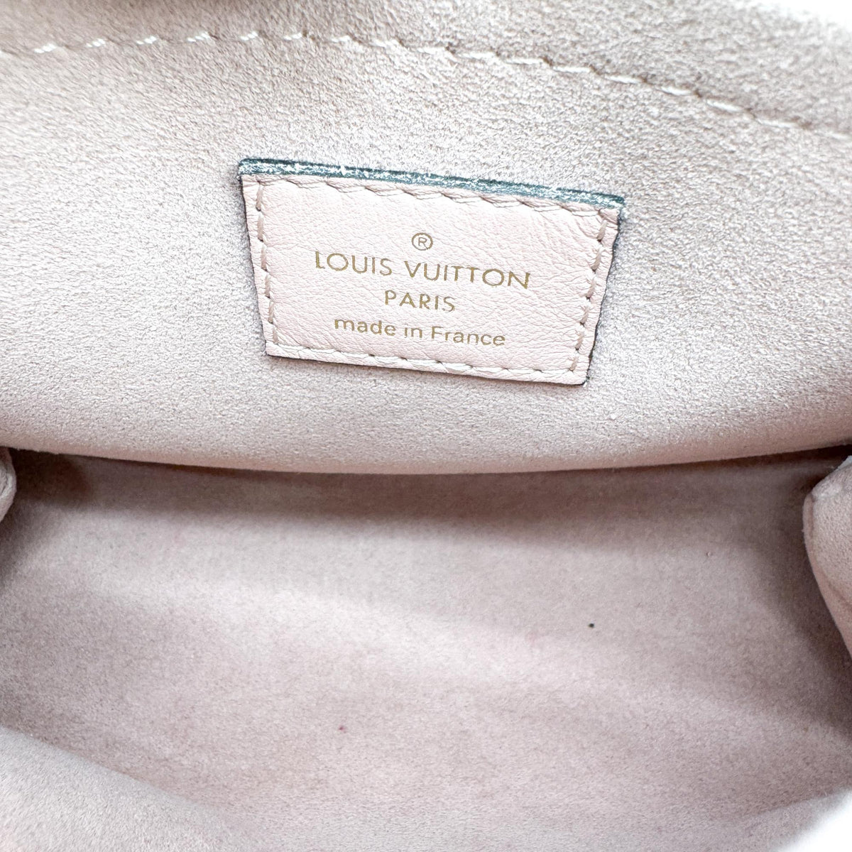 Louis Vuitton Braided Handle Locky Monogram Canvas With Leather Brown Canvas Handbag (Pre-Owned)