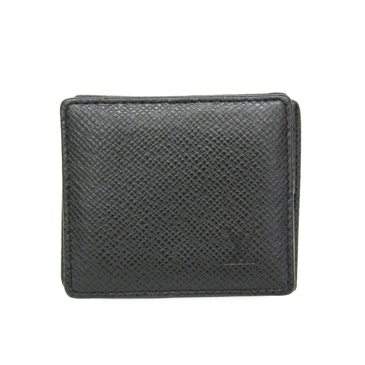 Louis Vuitton Porte Monnaie Boite Leather Black Leather Wallets Accessory (Pre-Owned)