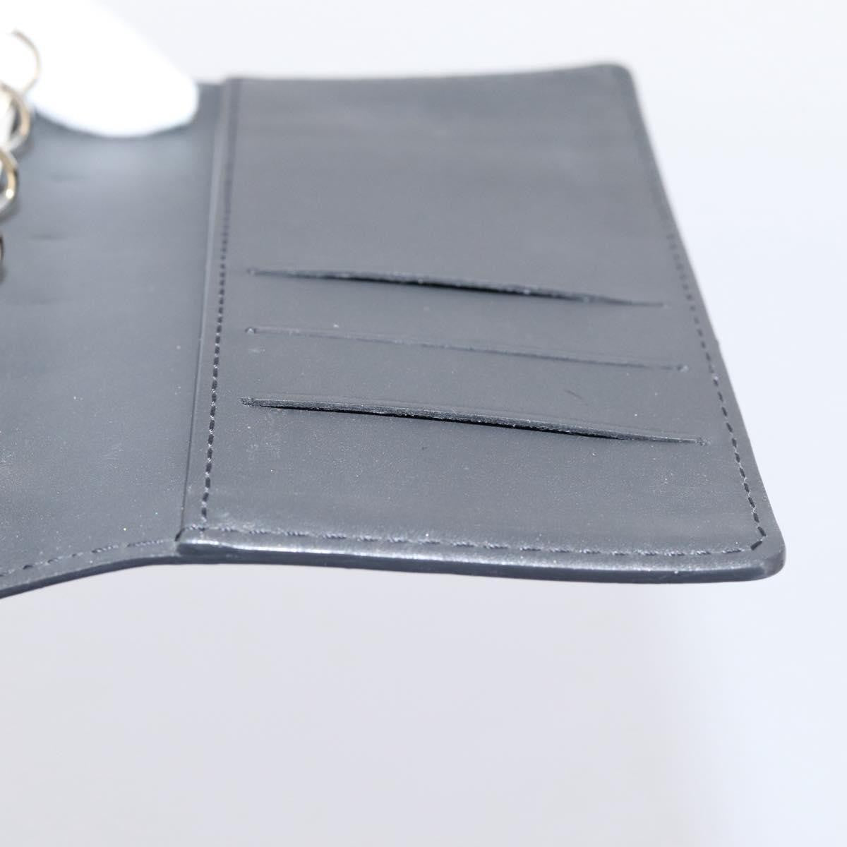 Louis Vuitton Agenda Cover Monogram Empreinte Leather Gray Canvas Wallets Accessory (Pre-Owned)