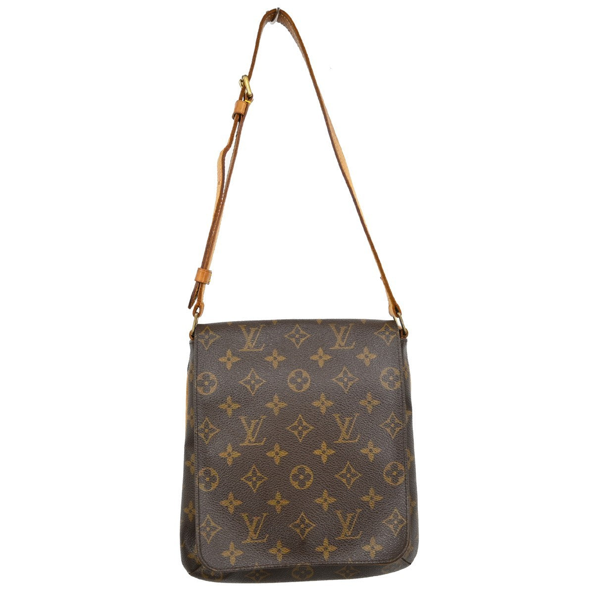Louis Vuitton Musette Salsa Monogram Canvas Brown Canvas Shoulder Bag Bag (Pre-Owned)