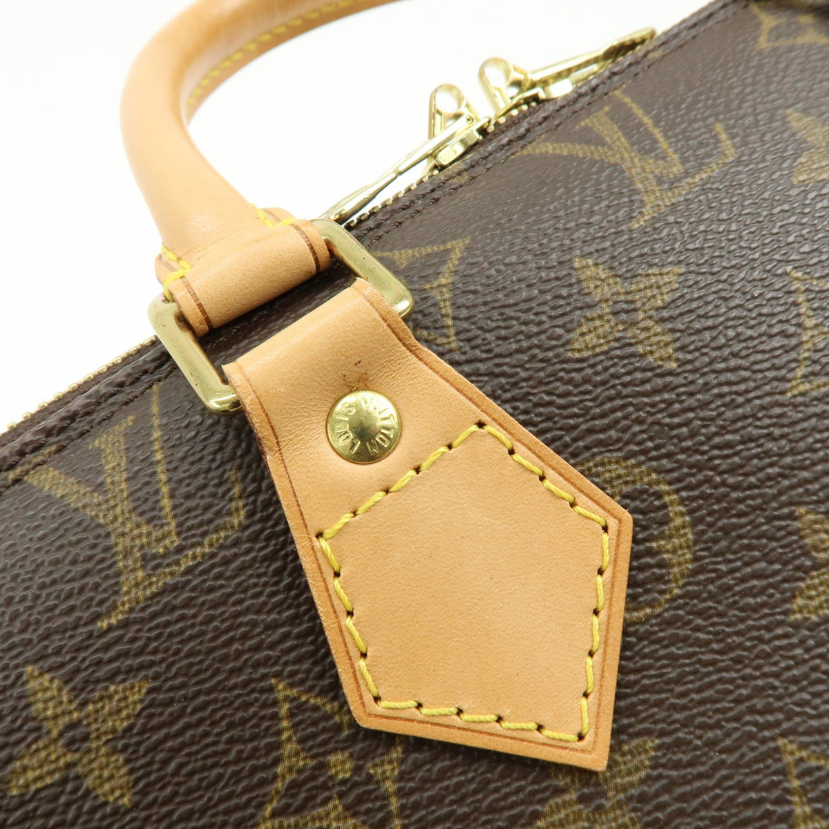 Louis Vuitton Alma Monogram Canvas Brown Canvas Handbag (Pre-Owned)
