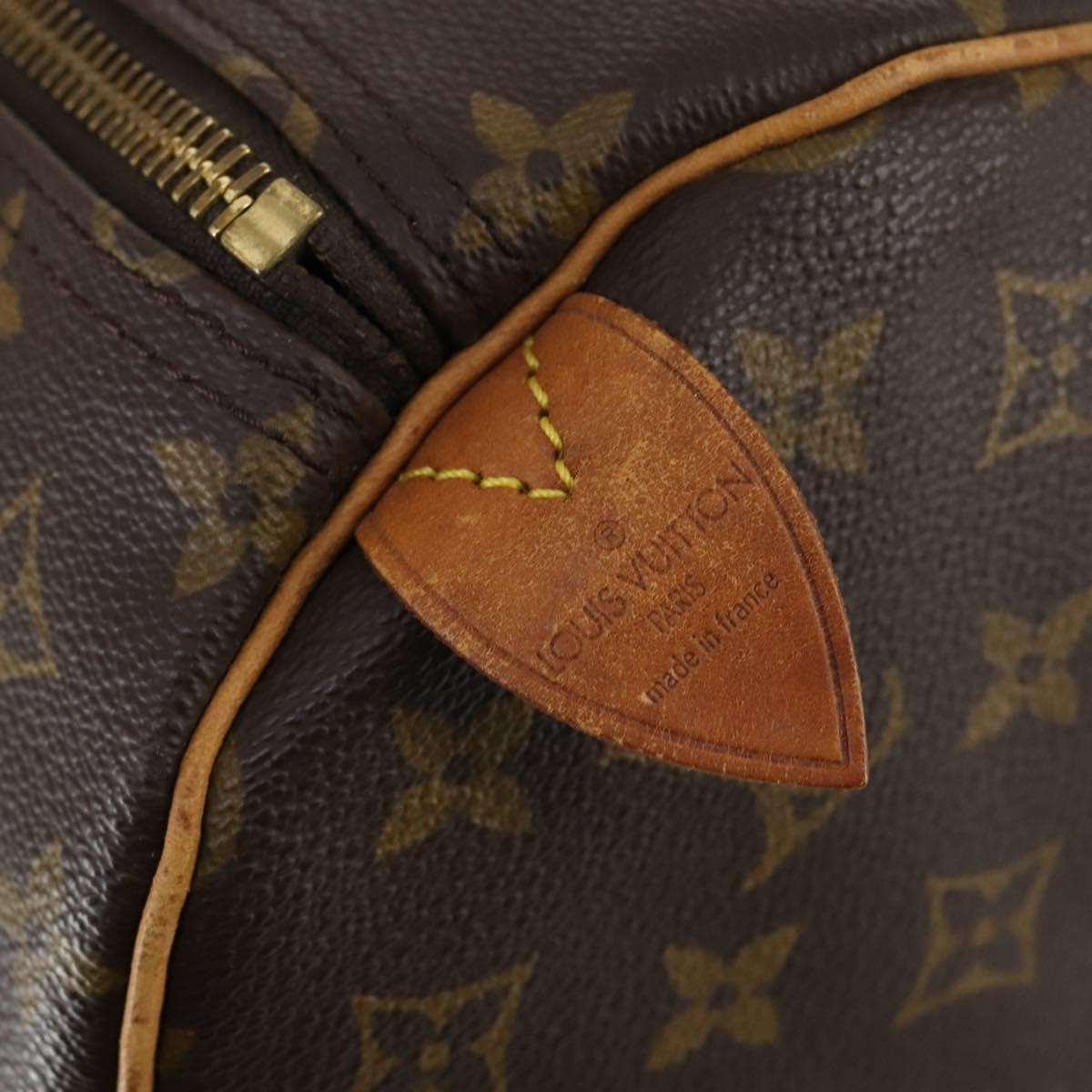 Louis Vuitton Keepall Monogram Canvas Brown Canvas Travel Bag Bag (Pre-Owned)