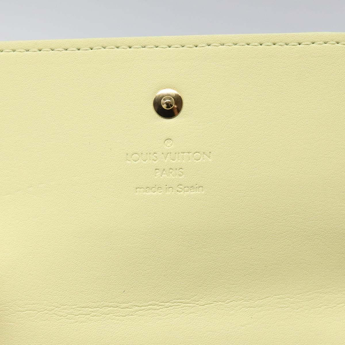 Louis Vuitton Kenmare Shoulder Patent Leather Yellow Patent_Leather Clutche & Pouche Bag (Pre-Owned)