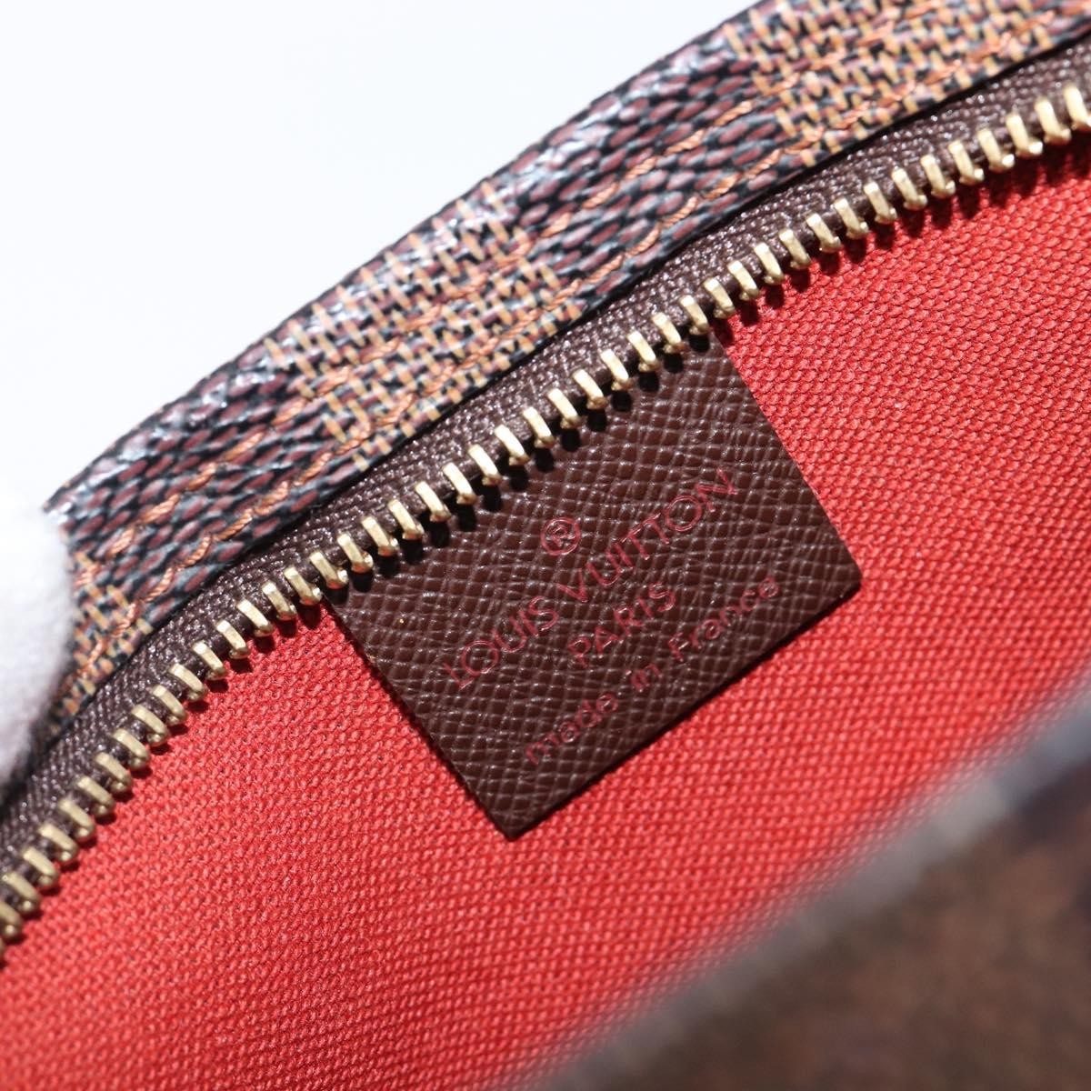 Louis Vuitton Trousse Make Up Damier Brown Canvas Clutche & Pouche Bag (Pre-Owned)