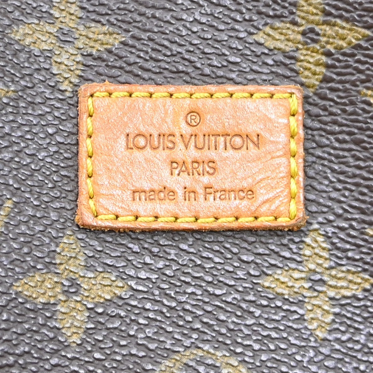 Louis Vuitton Saumur Monogram Canvas Brown Canvas Handbag (Pre-Owned)