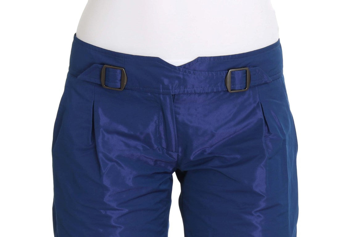 Ermanno Scervino Blue Above Knees Bermuda Women's Shorts