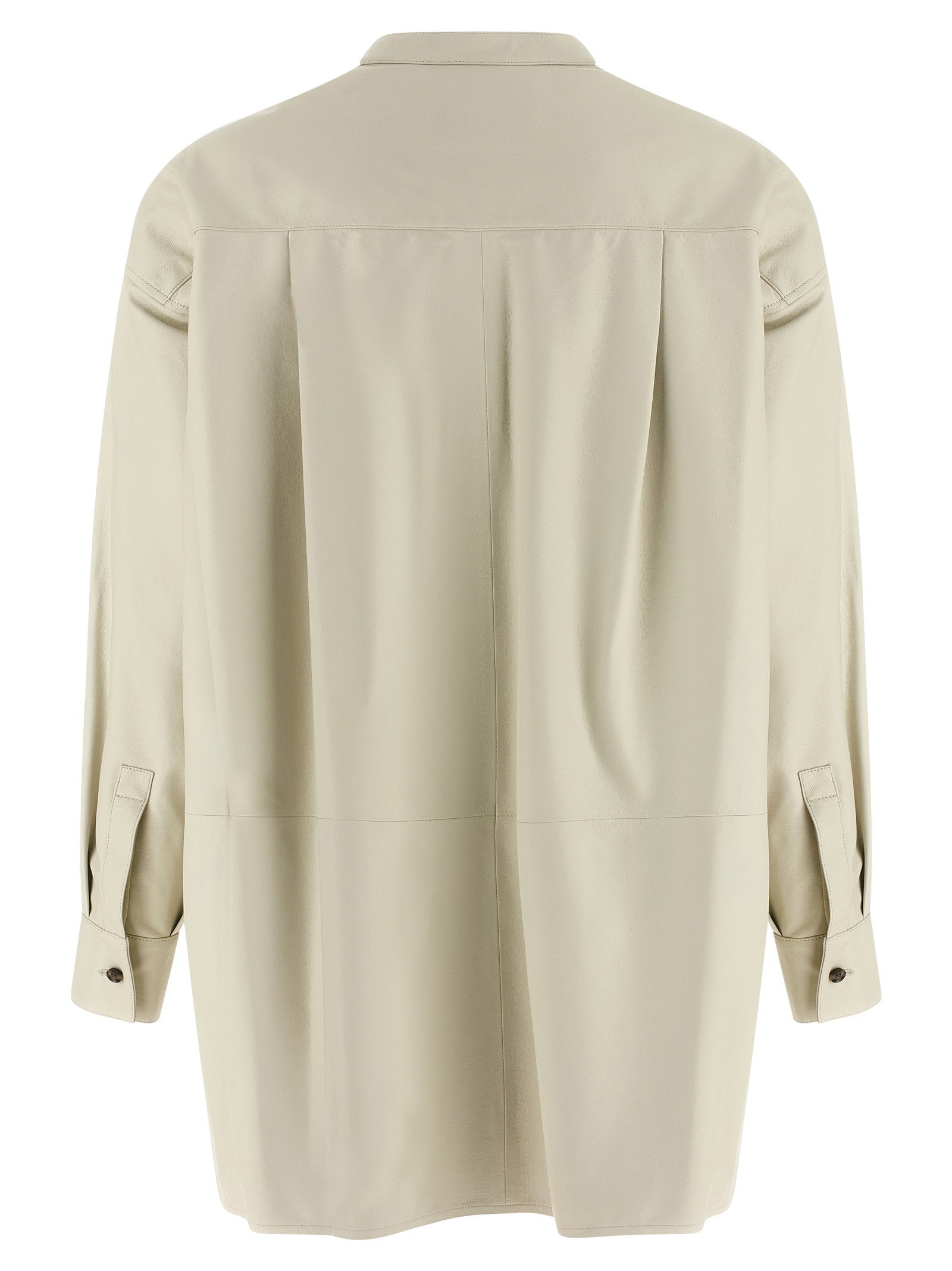 Yves Salomon Women's Leather Shirt