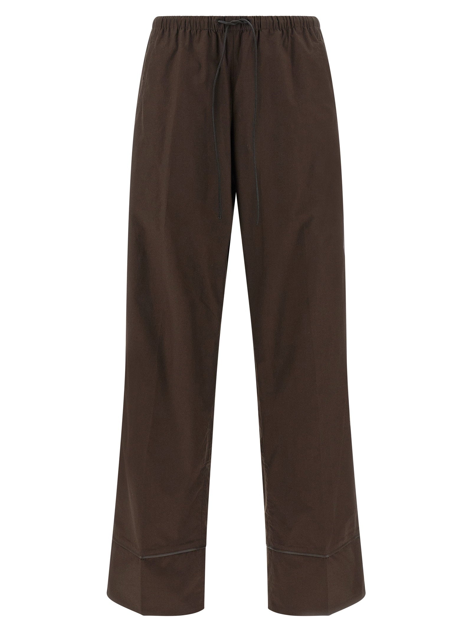Yves Salomon Women's Leather Insert Pants