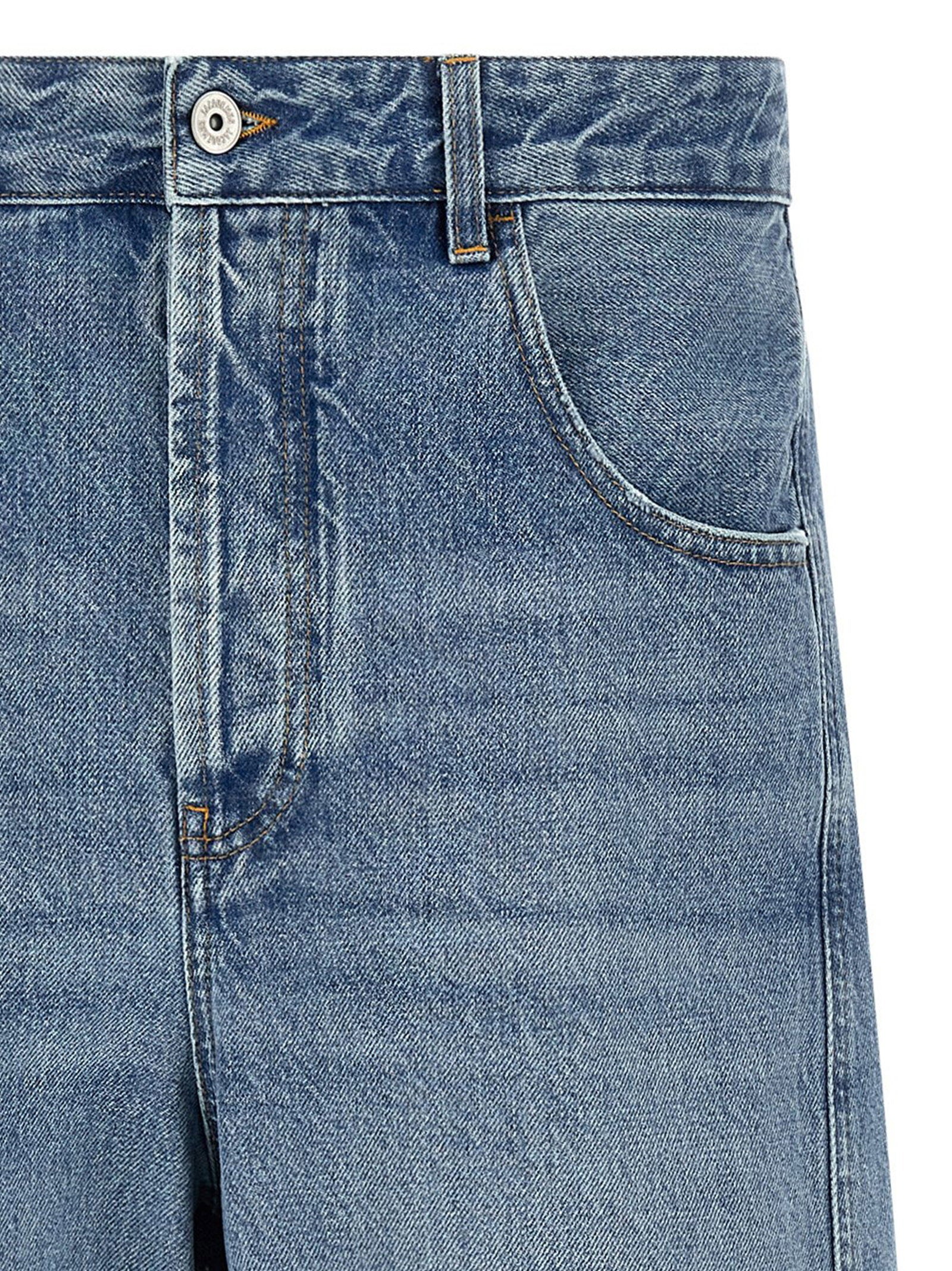 Jacquemus Men's Le De-Nimes Mirada Jeans